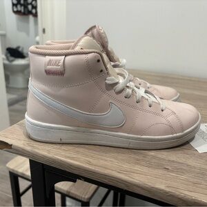 Nike Women's Pink High-Top Sneakers